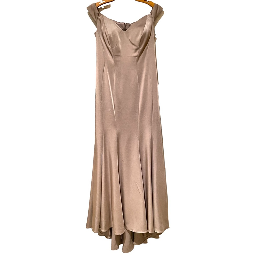 Champagne color gown